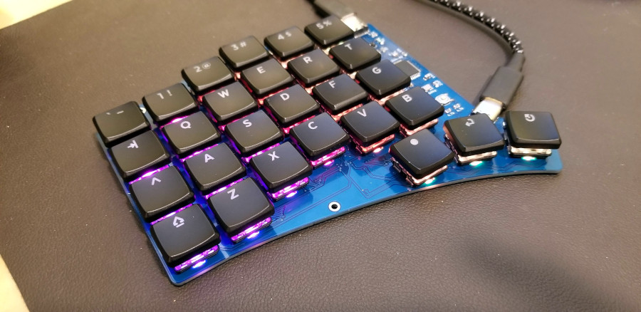 Finished left hand board Finished left hand board