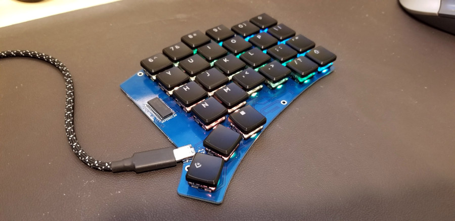 Finished right hand board Finished right hand board