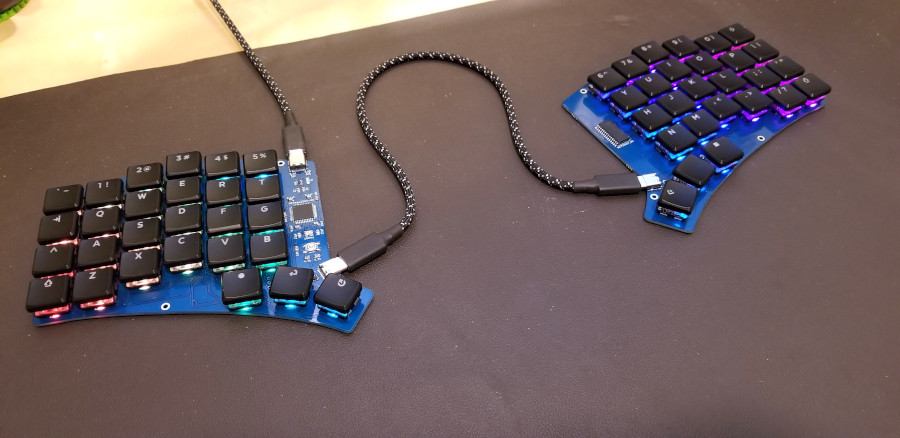 Finished halves together Finished halves together