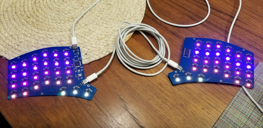 The second row on the right side is off colour The second row on the right side is off colour